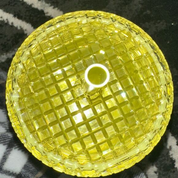 Starbucks Winter 2023 - Meadow Yellow Soft Touch Grid Tumbler (Cold Cup) - 24 oz - Picture 3 of 5